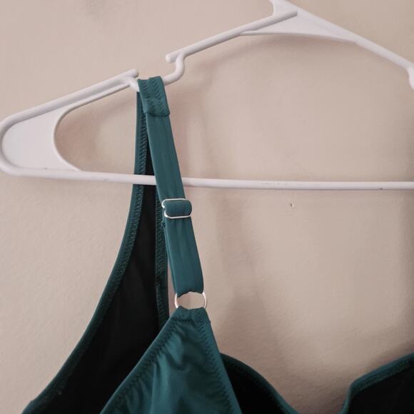 Gottex Swim Dress One Piece Size 16 New With Tags Teal Blue - Picture 6 of 7